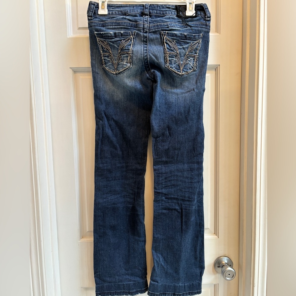 Low Rise Boot-Cut Jeans